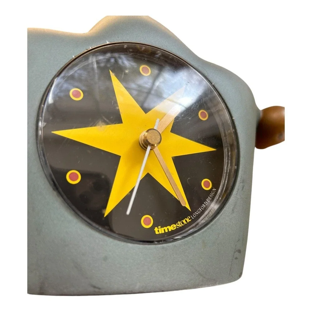 Karllsson Timestone Longford‎ Design Jester Shape Clock works see video
